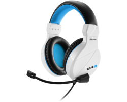 Sharkoon Rush ER3 stereo slušalice sa mikrofonom, bijelo-plave