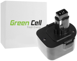 Green Cell (PT08) baterija 1500mAh/12V za Black&amp;Decker CP12, FSL12  i DeWalt 2802K, DC740KA