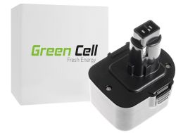 Green Cell (PT52) baterija 3000 mAh, DE9037 PS130 za DeWalt and Black&amp;Decker 12V 3000 mAh