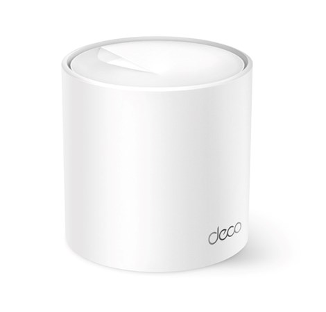 TP Link AX1500 Deco X10 (1-pack) Mesh Wi-Fi 6 Dual-Band, 300 Mbps/1201 Mbps (2,4GHz/5GHz) 2×Gigabit port, Deco App