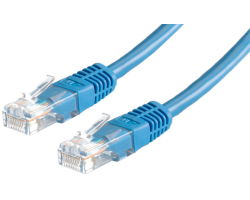 Roline VALUE UTP mrežni kabel Cat.6, 1.0m, plavi