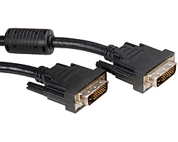 STANDARD DVI kabel, DVI-D (24+1) Dual Link, M/M, 3.0m, crni
