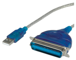 Roline VALUE pretvarač USB2.0 - Parallel IEEE1284 (Centronics 36), 1.8m
