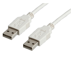 Roline VALUE USB2.0 kabel TIP A-A M/M, 1.8m, bijeli