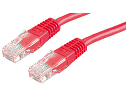 Roline UTP mrežni kabel Cat.5e, 5.0m, crveni