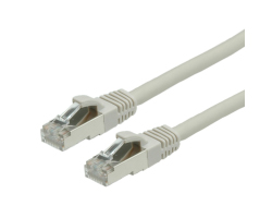 Roline VALUE S/FTP (PiMF) mrežni kabel oklopljeni Cat.6 (LSOH), 10m, sivi