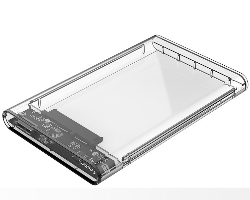Orico vanjsko kućište 2.5&quot; SATA HDD/SSD, do 9.5 mm, tool free, USB3.0 (SATA3 podržano) prozirno kućište (ORICO-2139U3-CR-BP)