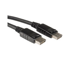 Roline DisplayPort kabel v1.2, DP-DP M/M, 3.0m, crni