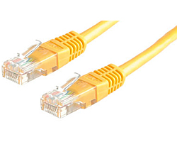 Roline UTP mrežni kabel Cat.6, 5.0m, žuti