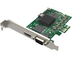Magewell Pro capture HDMI, LP PCIe x1, 1-channel HDMI/S-Video/YPbPr/CVBS, plus 1 unbalanced stereo audio, Windows/Linux/Mac (11040)