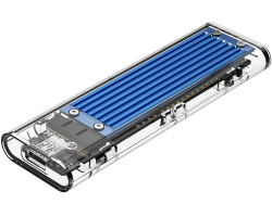 Orico vanjsko kućište NVMe M.2 SSD (10Gbps), USB3.1, plavo (ORICO-TCM2-C3-BL-BP)