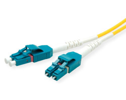 Roline optički kabel 9/125µm LC-LC singlemode Duplex, LSOH, 10m, žuti