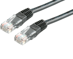 Roline VALUE UTP mrežni kabel Cat.6, 10m, crni