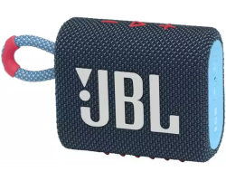 JBL Go 3 prijenosni zvučnik BT5.1, vodootporan IP67, plavo rozi