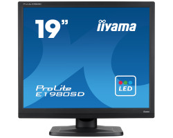 IIYAMA 19&quot; ProLite E1980SD-B1 5:4 (1280×1024) LED TFT, 5ms, 250 cd/m2, VGA/DVI-D/HDCP, zvučnici, crni