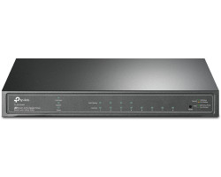 TP-Link Omada JetStream 8-port Gigabit Smart PoE+ preklopnik (Switch), 8×10/100/1000M RJ45 ports, 4×PoE+ ports (64W)