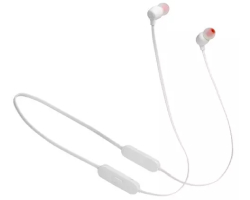 JBL Tune 125BT BT5.0 In-ear bežične slušalice s mikrofonom, bijele