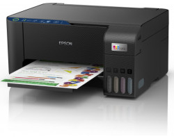 Epson EcoTank L3251 Print/Scan/Copy A4 pisač, 10/5 str/min. b/c, 5760×1440dpi, USB, WIFi, crni (C11CJ67406)