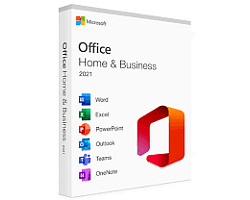 Microsoft Office Home &amp; Bussines 2021 CRO, medialess (Word, Excel, PowerPoint, OneNote, Outlook, Teams)