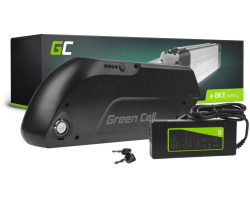 Green Cell (EBIKE24STD) baterija za El. bicikl &amp; punjač 36V 15,6Ah 562Wh