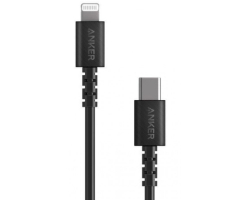 Anker PowerLine kabel USB-C na Lightning, 0.9m, crni, A8612H11