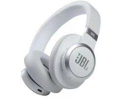 JBL LIVE 660NC BT5.0 naglavne bežične slušalice s mikrofonom, eliminacija buke, bijele