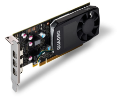 PNY Quadro P400 2GB GDDR5/64-bit V2 LP DVI, PCIe 3.0, 3×mini DP, LP, 3×mDP to DVI adapter