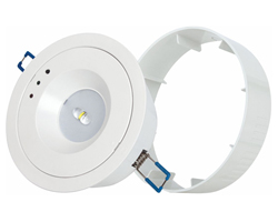 LED panik svjetiljka ( ugradna/nadgradna )3h, 3W, 4000K, 3.7V 2000mAh Li-ion, auto test 