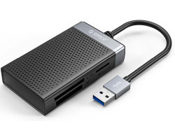 Orico čitač memorijskih kartica USB 3.0, TF/SD/CF/MS (ORICO-CL4T-A3-BK-BP)