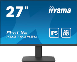 IIYAMA 27&quot; ProLite XU2793HSU-B4 16:9 Full HD (1920×1080) IPS, 75Hz, 4ms, 300cd/m2, VGA/HDMI/DP, 2×USB3.0, HDCP, zvučnici, crni