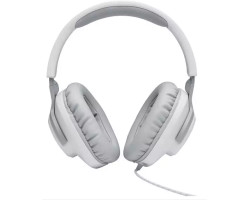 JBL Quantum 100 naglavne igraće slušalice s mikrofonom, 3.5mm, bijele