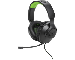 JBL Quantum 100X Xbox naglavne igraće slušalice s mikrofonom, 3.5mm, bijelo-zelene