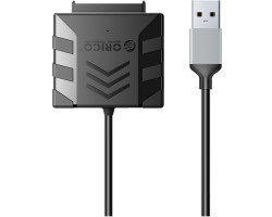 Orico 2.5&quot; SATA HDD/SSD adapter sa silikonskim kućištem, USB3.0, sivo (ORICO-UTS3-3AB-10-BK-BP)