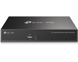 TP-Link mrežni video snimač, 16 kanala, H.265/+, H.264/+, 8MP, 1×SATA, VGA/HDMI, RJ-45, USB2.0×2, Vigi app