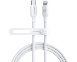Anker 541 BIO kabel USB-C na Lightning, 0.9m, bijeli, A80A1G21