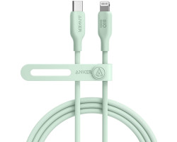 Anker 541 BIO kabel USB-C na Lightning, 1.8m, zeleni, A80A2G61