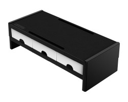 Orico ABS postolje za monitor s dva nivoa Crno/Bijelo (ORICO-XT-02-BK-BP)