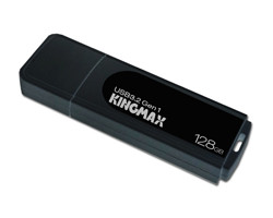 Kingmax 128GB USB3.2 Gen1 Flash Drive, crni (PB-07)