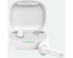 JBL Wave Flex In-ear bežične slušalice s mikrofonom, bijele