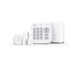 Anker Eufy security alarm = 5-djelni set: interkom, senzori pokreta i senzor ulaznih vrata + bazna stanica, T8990321