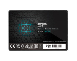 Silicon Power S55 960GB 2.5&quot; SATA3 SSD 3D NAND, R/W: 500/450MB/s