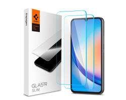 Spigen Glass tR Slim, zaštitno staklo za ekran telefona, 2 kom - Samsung Galaxy A34 5G (AGL05967)