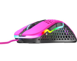Cherry XTRFY M4 RGB igraći miš, 16000 cpi, USB, rozi