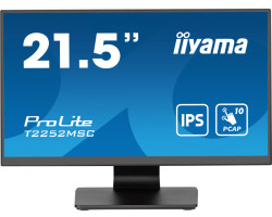 IIYAMA 22&quot; T2252MSC-B2 (21.5&quot;) 1920×1080 IPS LED, PCAP 10P Touchscreen, 5ms, HDMI/DP, zvučnici, crni